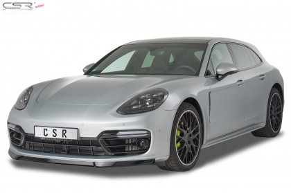 Spoiler pod přední nárazník CSR CUP - Porsche Panamera 2 černý lesklý