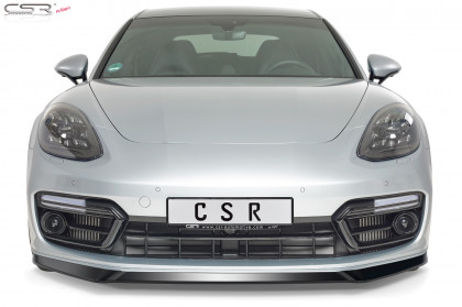 Spoiler pod přední nárazník CSR CUP - Porsche Panamera 2 carbon look lesklý