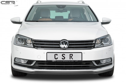 Spoiler pod přední nárazník CSR CUP - VW Passat B7 carbon look lesklý