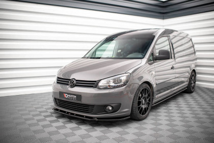 Spojler pod nárazník lipa Volkswagen Caddy Mk3 Facelift carbon look