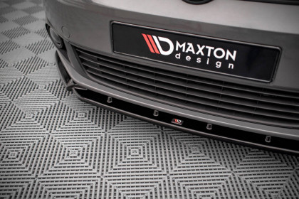 Spojler pod nárazník lipa Volkswagen Caddy Mk3 Facelift carbon look