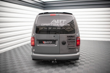 Spoiler zadního nárazníku Volkswagen Caddy Mk3 Facelift carbon look