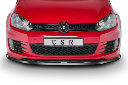 Spoiler pod přední nárazník CSR CUP - VW Golf VI GTI/GTD carbon look matný