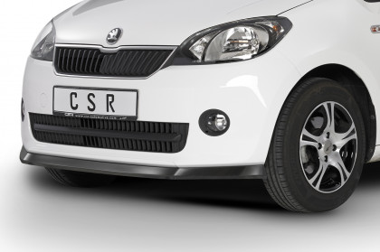 Spoiler pod přední nárazník CSR CUP - Škoda Citigo facelift černý matný