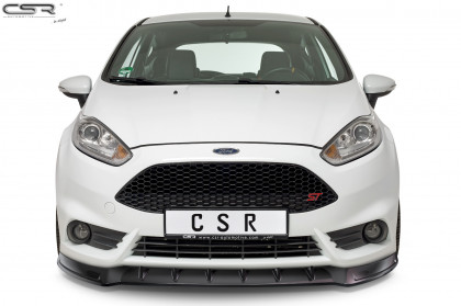 Spoiler pod přední nárazník CSR CUP - Ford Fiesta MK7 ST carbon look lesklý