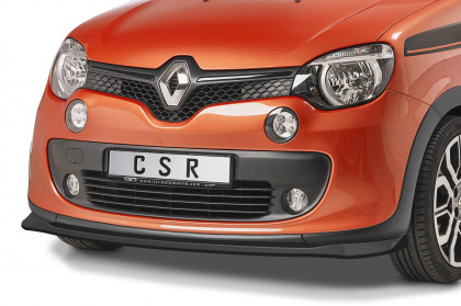 Spoiler pod přední nárazník CSR CUP - Renault Twingo 3 GT carbon look lesklý