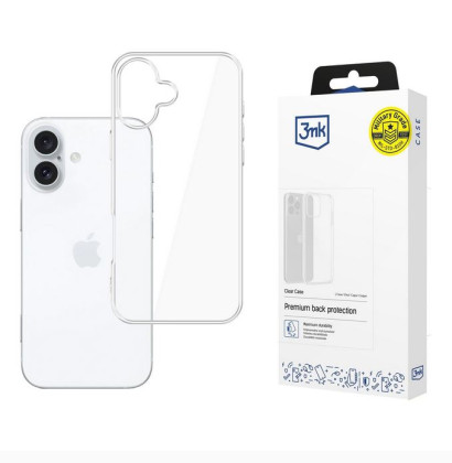 3mk Clear Case pro Apple iPhone 17