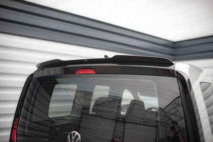 Prodloužení spoileru Volkswagen Caddy Mk5 černý lesklý plast