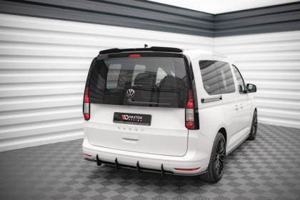 Prodloužení spoileru Volkswagen Caddy Mk5 černý lesklý plast