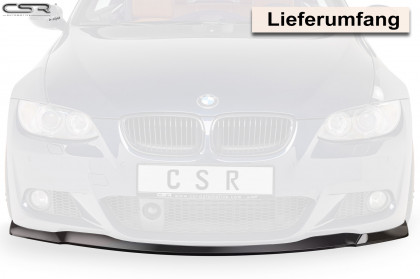 Spoiler pod přední nárazník CSR CUP - BMW 3 E92 / E93 M-Paket černý matný