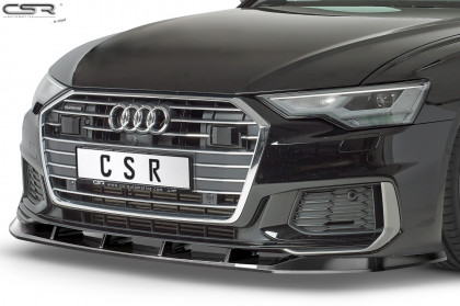 Spoiler pod přední nárazník CSR CUP - Audi A6 C8 4K S-Line / S6 C8 4K carbon look matný