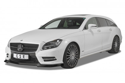 Spoiler pod přední nárazník CSR CUP - Mercedes Benz CLS C218 / X218 AMG-Line černý lesklý