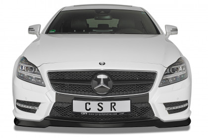 Spoiler pod přední nárazník CSR CUP - Mercedes Benz CLS C218 / X218 AMG-Line carbon look lesklý
