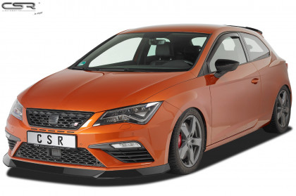Spoiler pod přední nárazník CSR CUP - Seat Leon III (Typ 5F) Cupra/FR carbon look lesklý