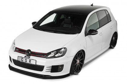 Spoiler pod přední nárazník CSR CUP - VW Golf 6 GTI Edition 35 černý lesklý