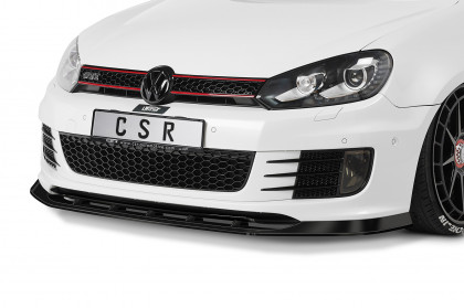 Spoiler pod přední nárazník CSR CUP - VW Golf 6 GTI Edition 35 černý matný
