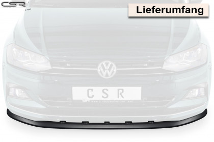 Spoiler pod přední nárazník CSR CUP - VW Polo VI 2G (Typ AW) carbon look lesklý