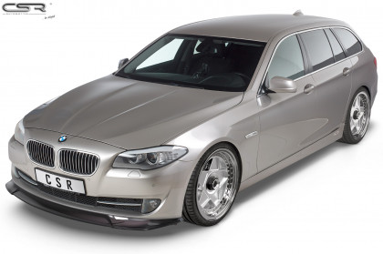 Spoiler pod přední nárazník CSR CUP - BMW 5 F10 / F11 carbon look lesklý
