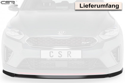 Spoiler pod přední nárazník CSR CUP - Kia Ceed (CD) GT černý lesklý