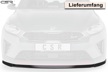 Spoiler pod přední nárazník CSR CUP - Kia Ceed (CD) GT carbon look lesklý