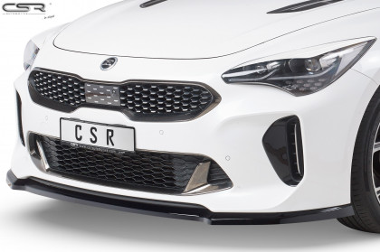Spoiler pod přední nárazník CSR CUP - Kia Stinger GT carbon look lesklý