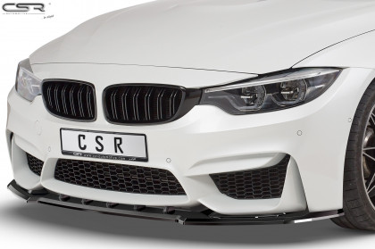 Spoiler pod přední nárazník CSR CUP - BMW M4 F83 / F82 carbon look lesklý
