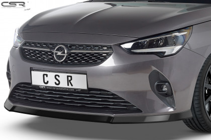 Spoiler pod přední nárazník CSR CUP - Opel Corsa F carbon look lesklý