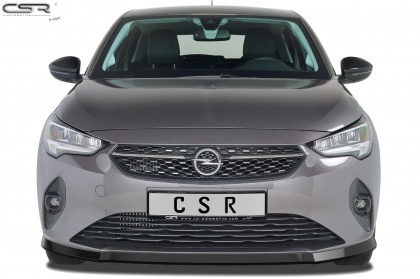 Spoiler pod přední nárazník CSR CUP - Opel Corsa F carbon look matný