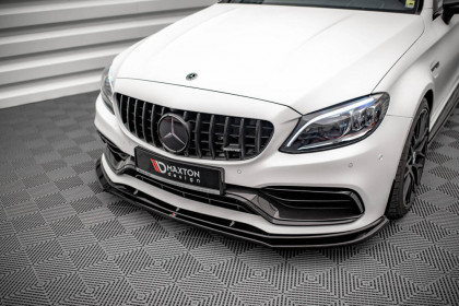 Spojler pod nárazník lipa V.3 Mercedes-AMG C63 Coupe C205 Facelift carbon look