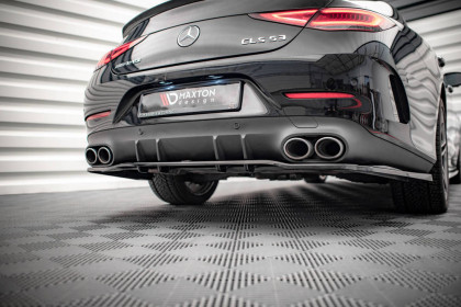 Spoiler zadního nárazníku Mercedes-AMG CLS 53 C257 černý lesklý plast