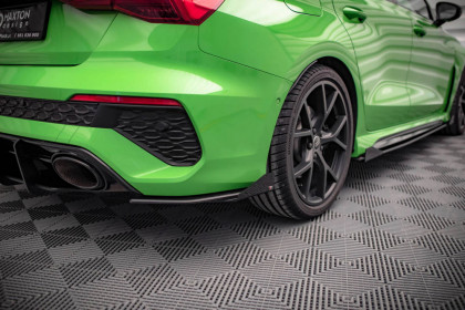 Splittery zadní boční Street Pro Audi RS3 Sedan 8Y + Flaps