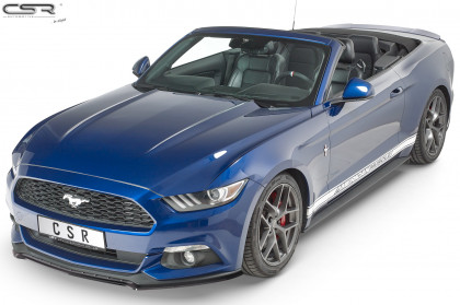 Spoiler pod přední nárazník CSR CUP3 - Ford Mustang VI  - carbon look lesklý