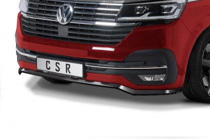 Spoiler pod přední nárazník CSR CUP - VW T6.1  - carbon look lesklý