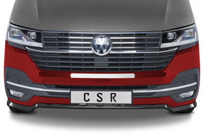 Spoiler pod přední nárazník CSR CUP - VW T6.1  - carbon look lesklý