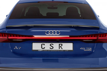 Křídlo, spoiler CSR -  Audi A7/S7/RS7 (C8) Sportback -  carbon look lesklý