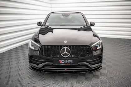 Spojler pod nárazník lipa Mercedes-Benz GLC Coupe AMG-Line C253 Facelift černý lesklý plast
