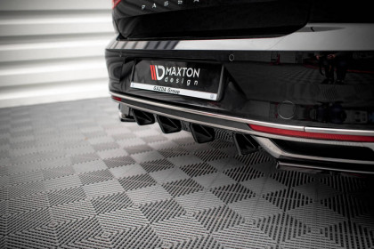 Spoiler zadního nárazníku Volkswagen Passat B8 Facelift carbon look