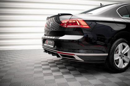 Spoiler zadního nárazníku Volkswagen Passat B8 Facelift carbon look