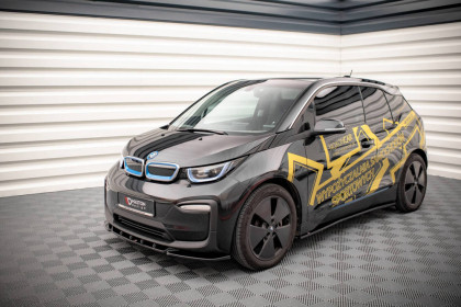 Prahové lišty BMW i3 Mk1 Facelift černý lesklý plast