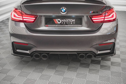 Splittery zadní boční V.2 BMW M4 F82 carbon look