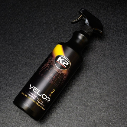 K2 VELOR PRO - Čistič interiérových stropnic a čalounění v autě, 1L 