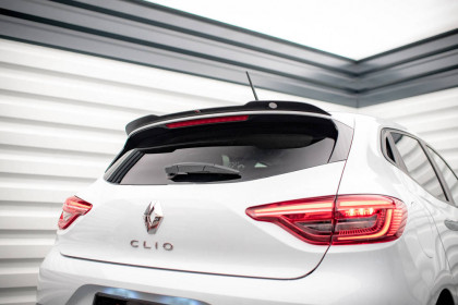 Prodloužení spoileru Renault Clio Mk5 černý lesklý plast