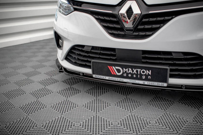 Spojler pod nárazník lipa V.1 Renault Clio Mk5 carbon look
