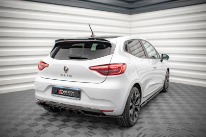 Difuzor zadního nárazníku Renault Clio Mk5 černý lesklý plast