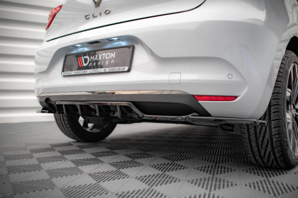 Difuzor zadního nárazníku Renault Clio Mk5 černý lesklý plast