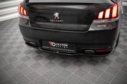 Spoiler zadního nárazníku Peugeot 508 GT Mk1 Facelift carbon look
