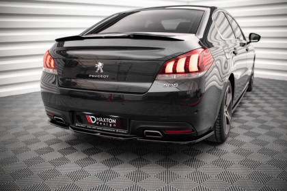 Spoiler zadního nárazníku Peugeot 508 GT Mk1 Facelift carbon look