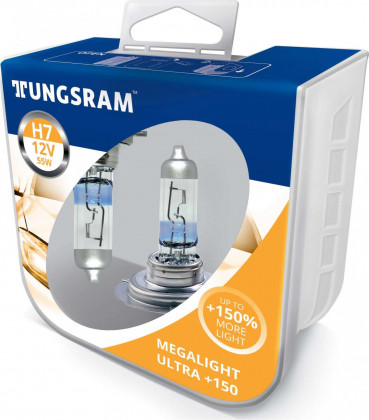 Žárovky TUNGSRAM H7 12V 55W PX26d MEGALIGHT ULTRA +150%