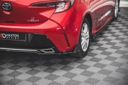 Spoiler zadního nárazníku + flaps Toyota Corolla GR Sport Hatchback XII carbon look