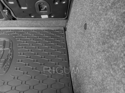 Gumová vana do kufru - FIAT Panda 2012- (s vyobrazením vozu) 